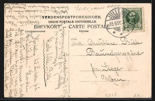 AK Tybrind, Partie im Ort