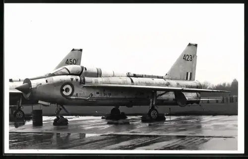 Fotografie Flugzeug English Electric Lightning XS423, Jagdflugzeug / Kampfjet
