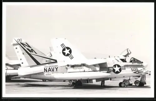 Fotografie Flugzeug Vought A-7, US-Navy VA-155 USS-Oriskany