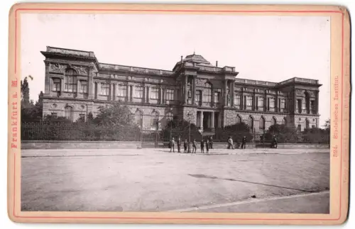 Fotografie Römmler & Jonas, Dresden, Ansicht Frankfurt / Main, das Städtische Institut
