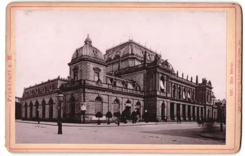 Fotografie Römmler & Jonas, Dresden, Ansicht Frankfurt / Main, Partie an der Börse