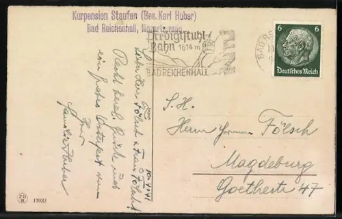 AK Osterhasen in einem Korb