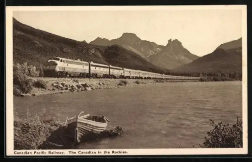 AK Canadian Pacific Railway, The Canadian in the Rockies, Eisenbahn
