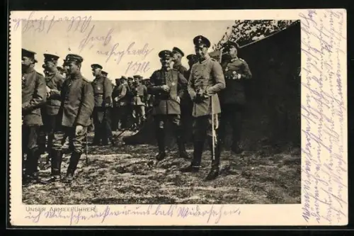 AK Unser Armeeführer, Kronprinz Wilhelm von Preussen