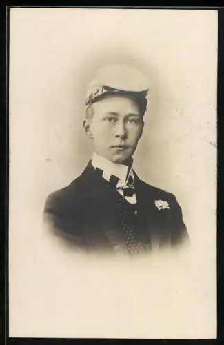 AK Kronprinz Wilhelm von Preussen, Jünglings-Portrait