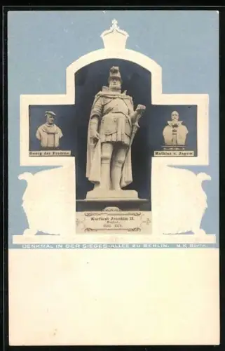 AK Denkmäler, Kurfürst Joachim II., Georg der Fromme