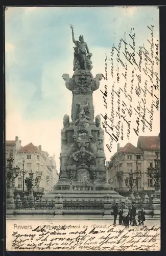 AK Anvers, L`Affranchissement de l`Escaut