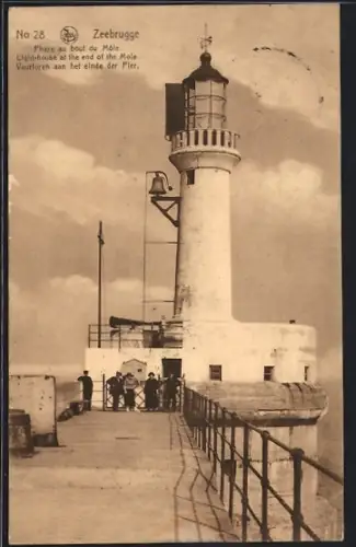 AK Zeebrugge, Phare au bout du Mole
