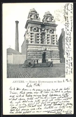 AK Anvers, Maison Hydraulique du Sud