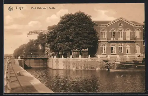 AK Liège, Pont lévis sur l`Ourthe