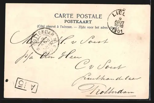 AK Liège, La Meuse au Petit Paradis