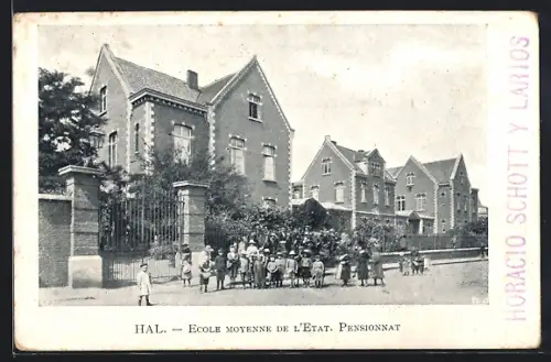AK Hal, Ecole moyenne de l`etat, pensionnat