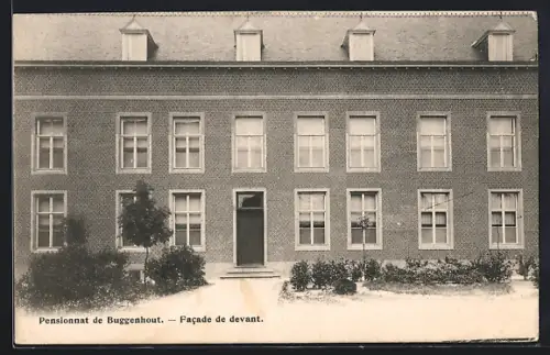 AK Buggenhout, Pensionnat de Buggenhout, Facade de devant