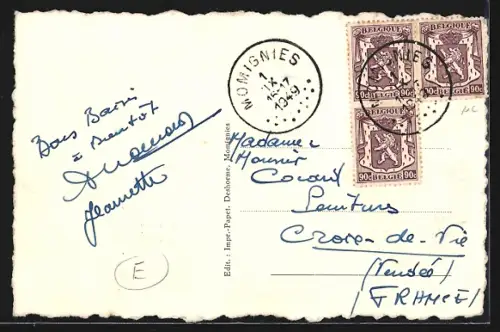 AK Momignies, Rue de la Gare