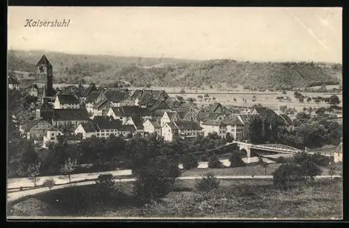 AK Kaiserstuhl, Teilansicht mit Brücke