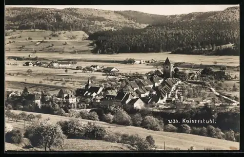 AK Kaiserstuhl, Teilansicht mit Kapelle