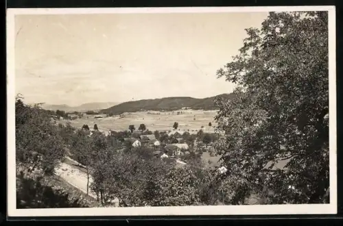 AK Attelwil, Teilansicht mit Bergen