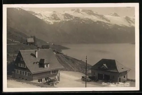 AK Neu-Innerthal, Gasthaus zum Stausee