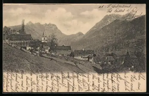 AK Gryon, Vue générale et les Diablerets