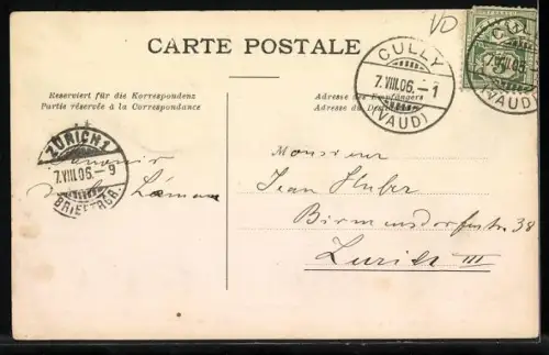 AK Cully, Vue Generale, Panorama