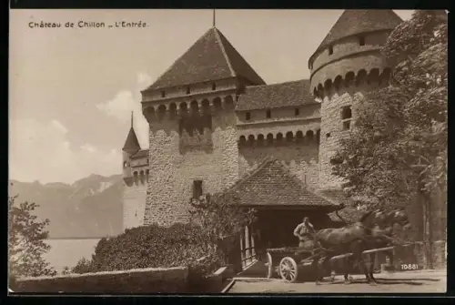 AK Chillon, L`Entrée de Château