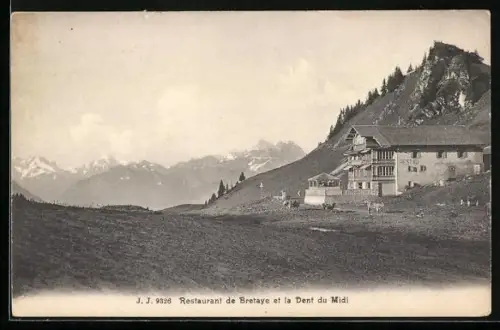 AK Bretaye, Restaurant de Bretaye et la Dent du Midi