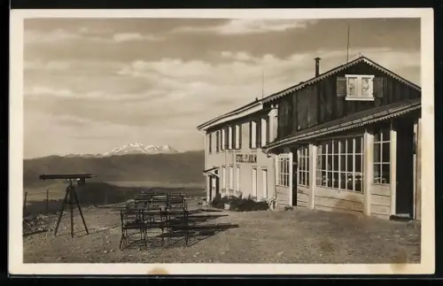 AK Etzel-Kulm, Blick gegen den Säntis