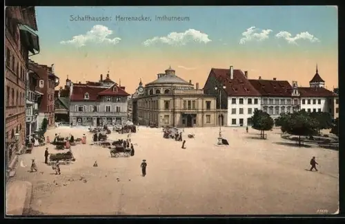 AK Schaffhausen, Herrenacker, Imthurneum