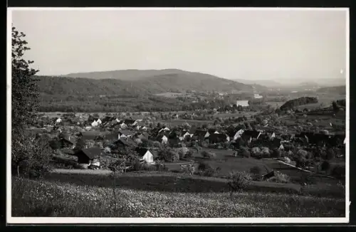 AK Villnachern, Blick von einer Anhöhe auf den Ort