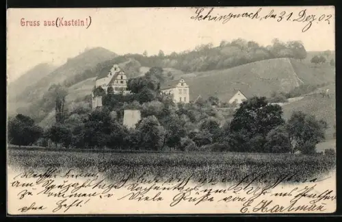 AK Oberflachs, Schloss Kasteln