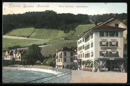 AK Baden, Hotel Hirschen, Ennetbaden