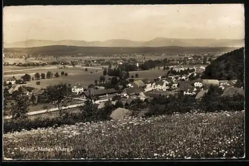 AK Mittel-Muhen /Aargau, Gesamtansicht