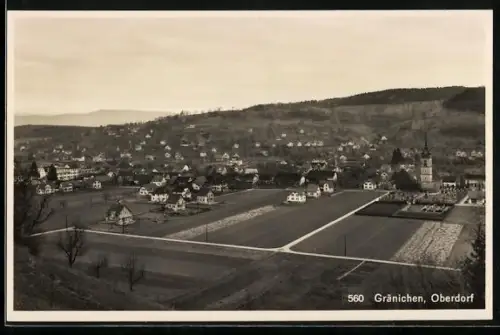 AK Gränichen, Ansicht Oberdorf