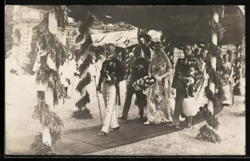 AK Regensburg, Hochzeit der Prinzessin Elisabeth-Helene von Thurn & Taxis