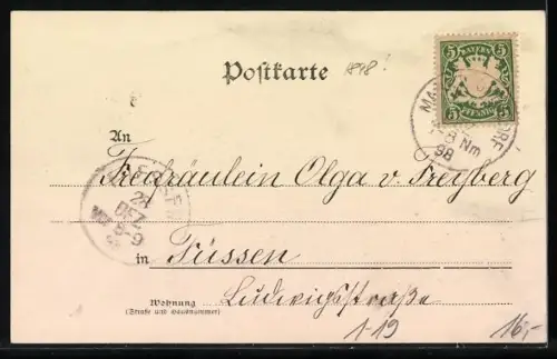 AK 150jähriges Jubiläum 1748-1898, Fürst Albert von Thurn & Taxis mit Fürstin Margarethe u. Erbprinz Franz Joseph