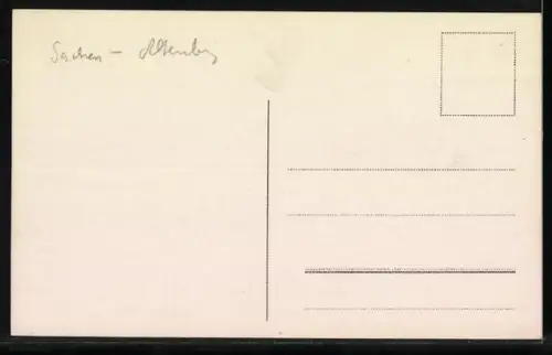AK Altenburg / S.-A., Abordnung der Bauernschaft vor Sr. Maj. des Kaiser Wilhelm II. und der Kaiserin