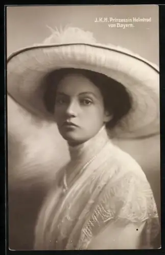 AK Portrait von Prinzessin Helmtrud von Bayern
