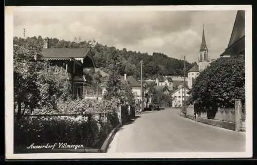 AK Villmergen, Partie im Ausserdorf