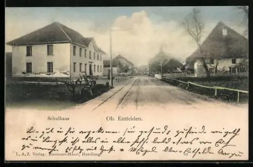 AK Ob. Entfelden, Partie am Schulhaus