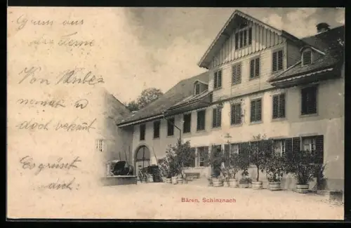 AK Schinznach, Gasthaus Bären