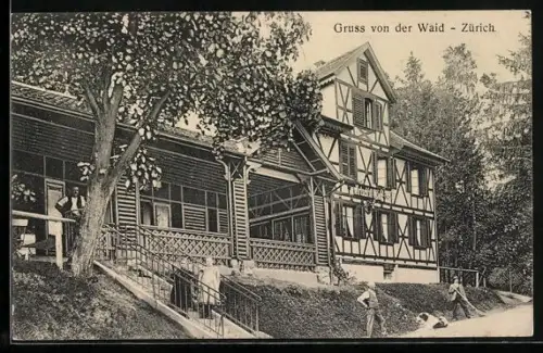 AK Zürich, Gaststätte Waid