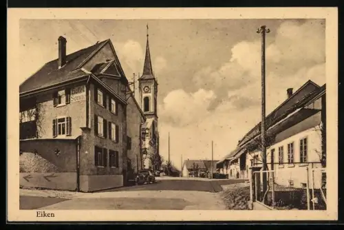 AK Eiken, Hotel Sonne, Kirche