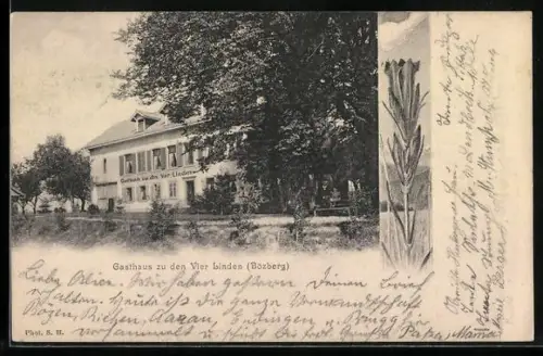 AK Bözberg, Gasthaus zu den Vier Linden