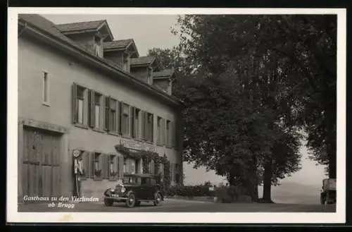 AK Brugg, Gasthaus zu den Vierlinden, Auto