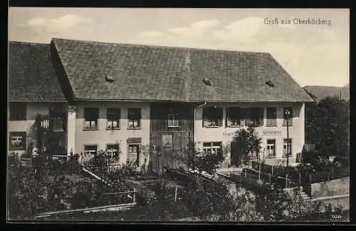 AK Oberbözberg, Gasthaus zum Sternen J. Hess-Bertschi