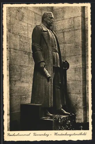 AK Tannenberg, Hindenburgstandbild