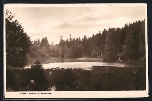 AK Lötzen, Partie am Mauersee