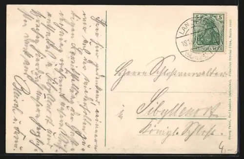 AK Bad Landeck, Gesamtansicht von der Bismarckkoppe aus