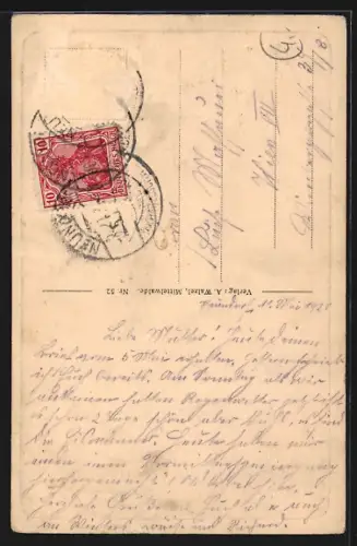 AK Wölfelsgrund /Glatzer Schneegebirge, Wölfelsfall