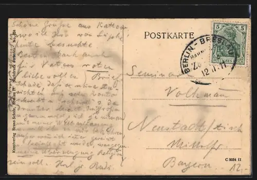 AK Gleiwitz, Kaiserliches Postamt